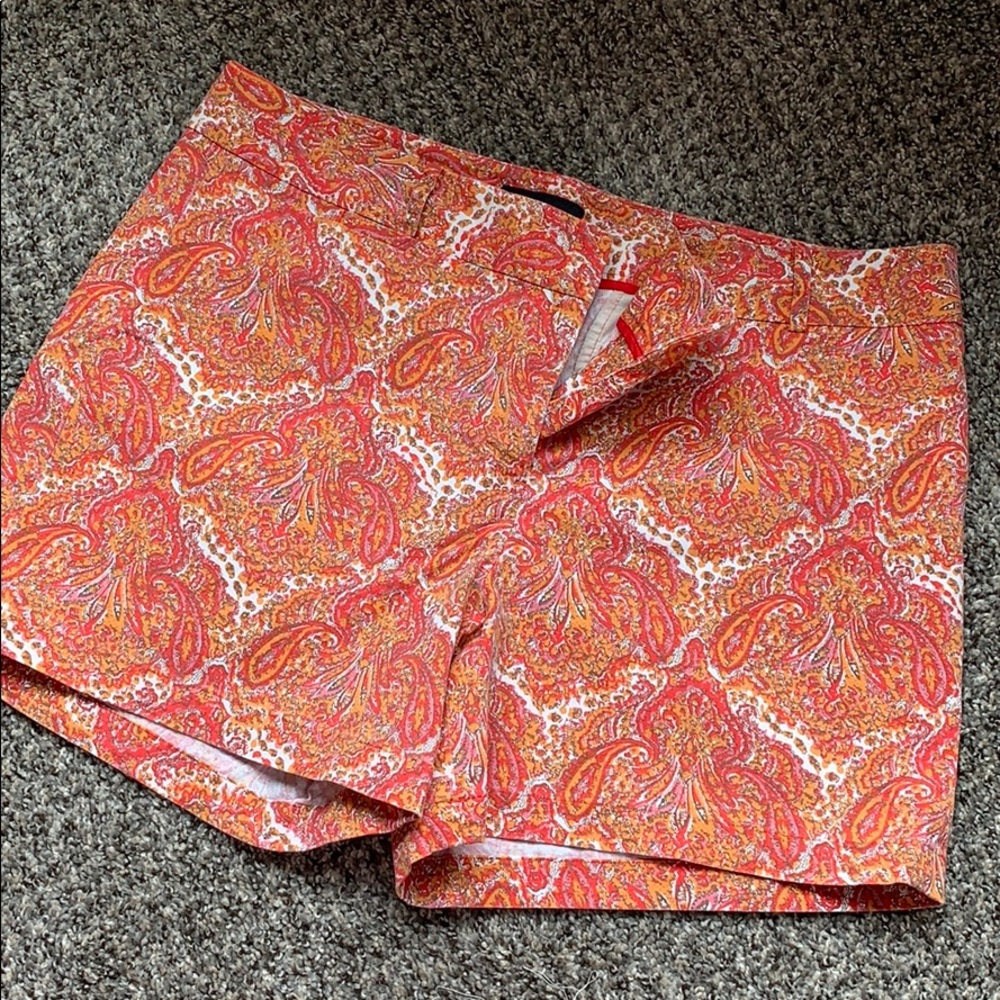 Talbots - Paisley Shorts - Size 14